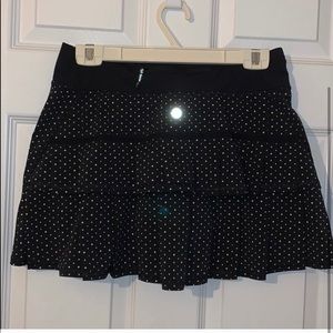 Lululemon play off the pleats skirt